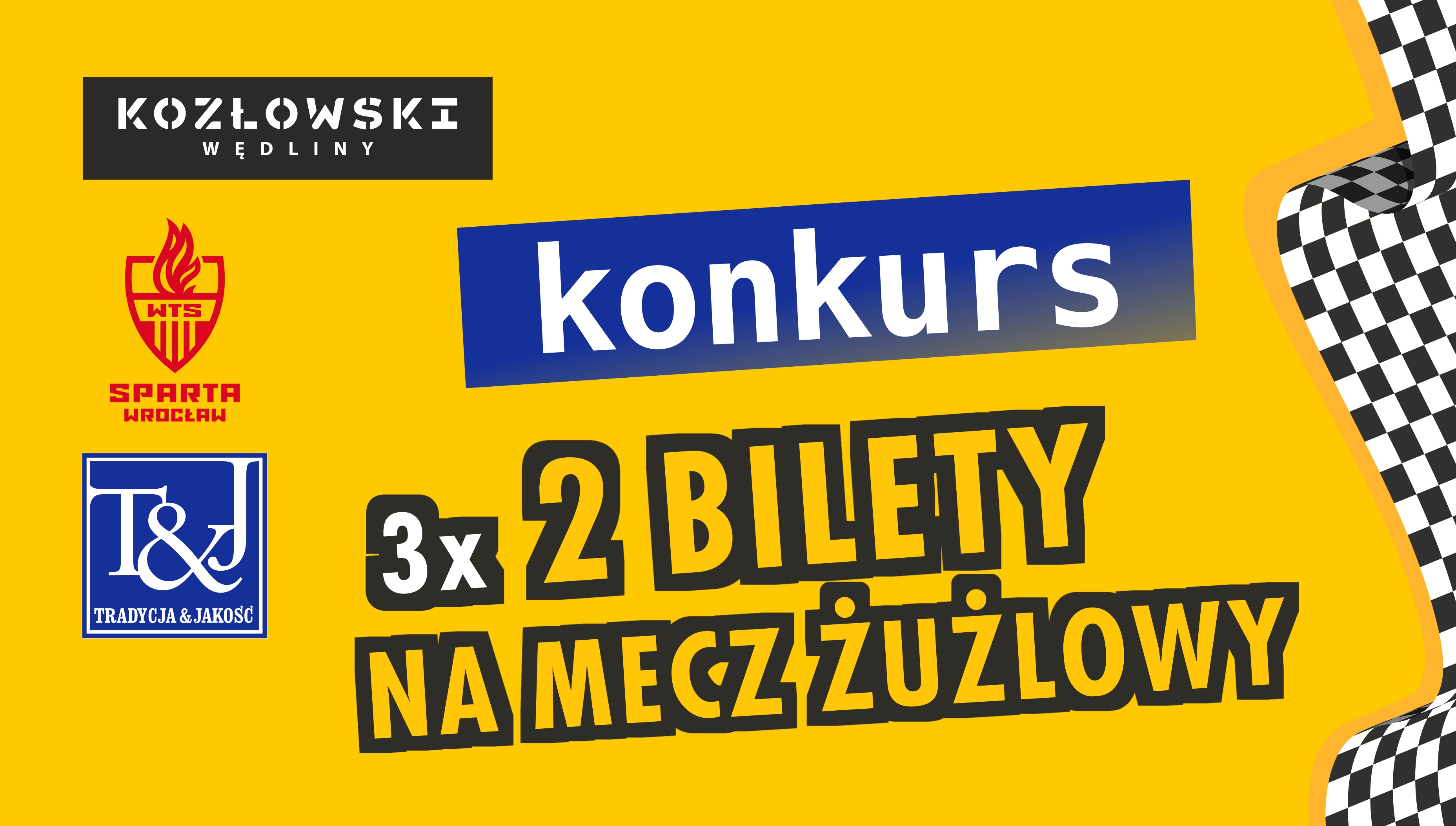 KONKURS Z BILETAMI NA MECZ ŻUŻLOWY